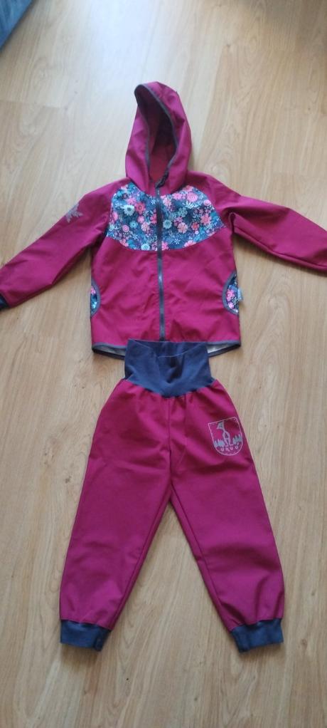 Sofshelova bunda a nohavice komplet 98/104, unuo,98