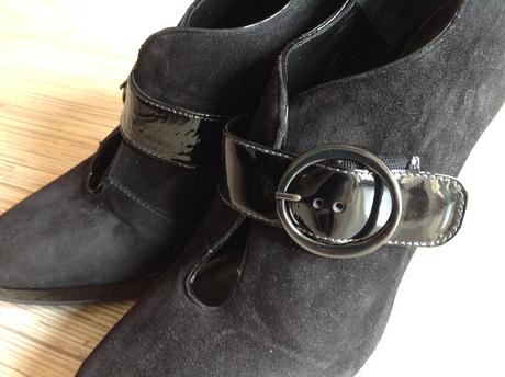 Lodičky s brusenej kože carvela, 40