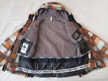 Lyziarska snowboard bunda meatfly, m