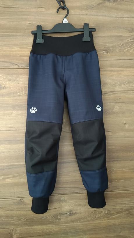 Zimné softshellky kombinované s reflexnym prvkom, 68 - 170