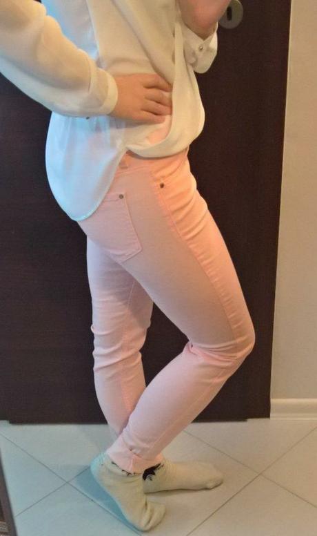 Rifle svetlej lososovej farby, f&f,36