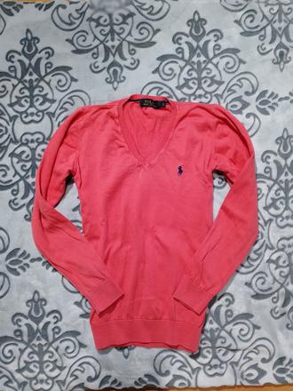 Ralph lauren dámsky pulovrik s v-vystrihom, ralph lauren,s