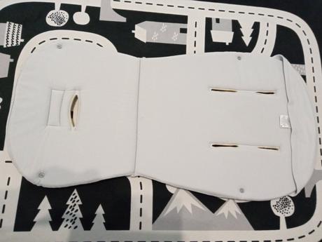 Unisex podložka do kočíka s pamäťovou penou, 