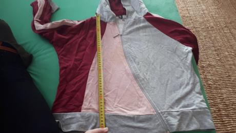 Mikina s kapucou zipsom, active,48