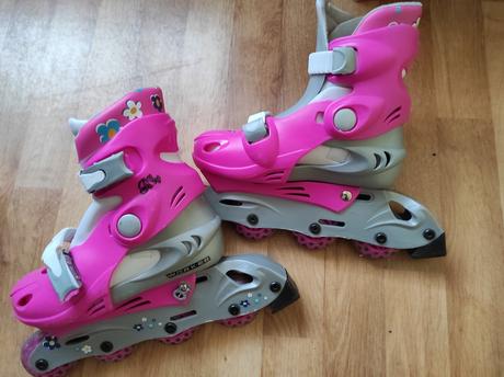 In-line korčule worker nastaviteľné, 34