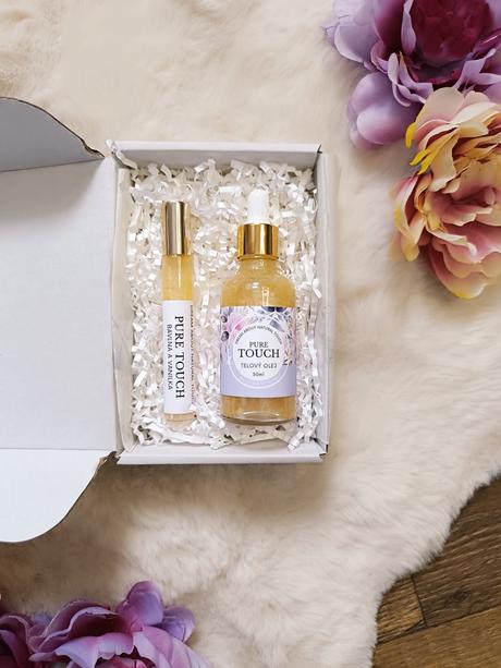 Darčekový set telový olej pure touch,