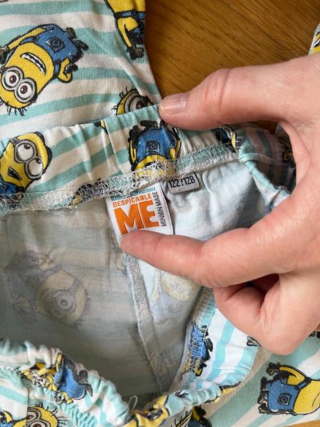 Letne detske pyzamo minions, lupilu,122