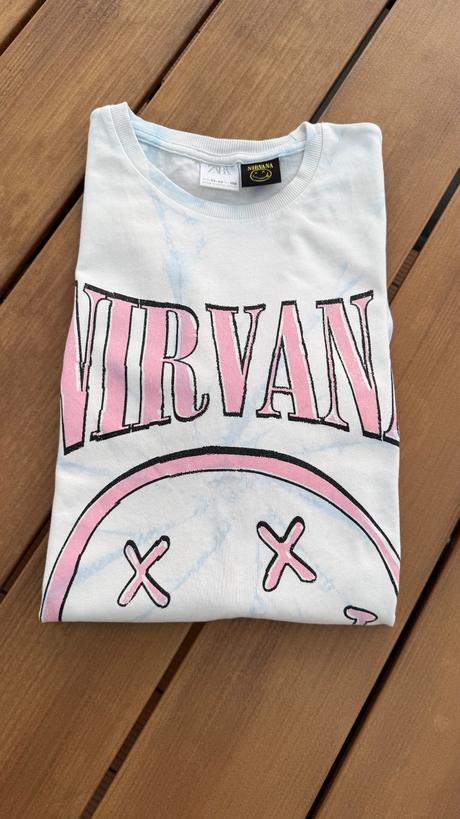 Nirvana tričko, zara,152