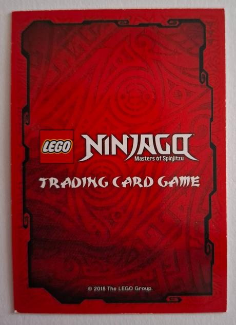 Zberateľské kartičky lego ninjago (r.2018), 