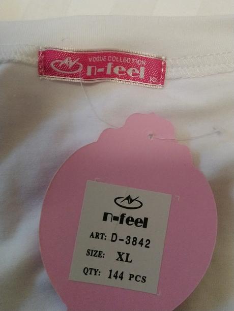 Dámsky elastický biely top, n-feel, l, l