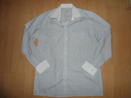 Panska kosela - jemny bl.modry pasik, l