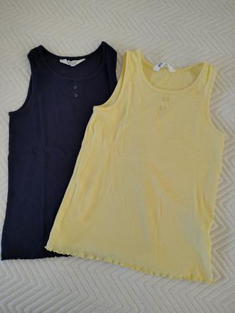 Tričká bez rukávov, h&m,140