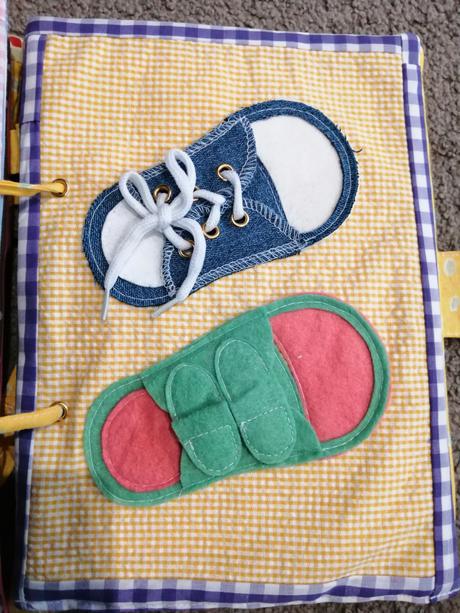 Šitá kniha quiet book,