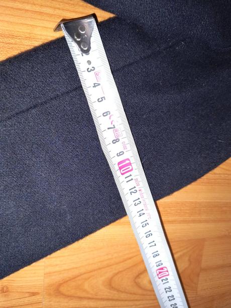 Prechodný vlnený kabát, s