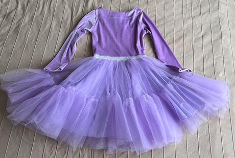 Zuppa šaty luna lila 122/128, 128