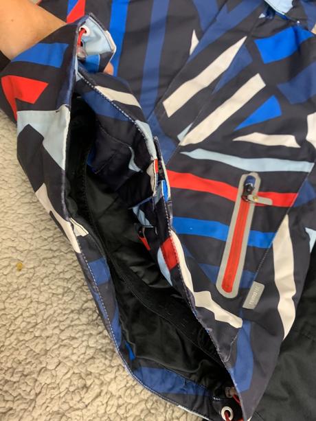 Reima lyžiarska bunda, otepľovačky 128/134, reima,128