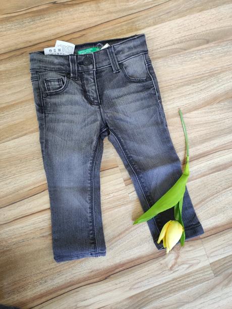 Chlapčenské rifle skinny benetton, benetton,74 / 80 / 86