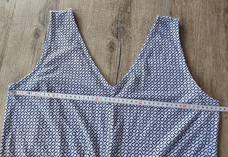 Dlhé vzorované šaty, esmara,44