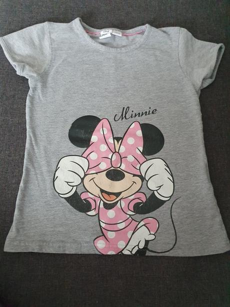 Šedé minnie tričko, disney,122