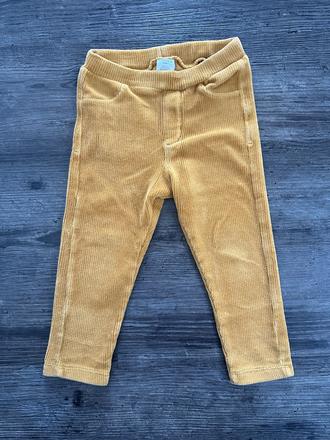 Rebrované nohavice, lindex,86