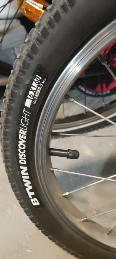 Detský bicykel b-twin, 16