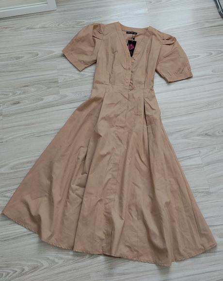 Košeľové šaty, s