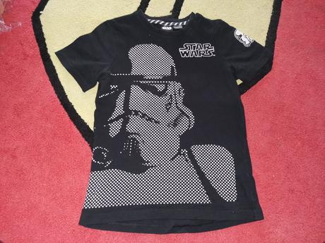 Čierne tričko star wars 7-8r./128, marvel,128