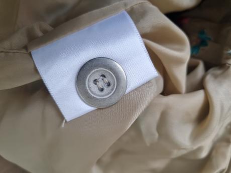 Okerové vyšívané sako heine 36, 36