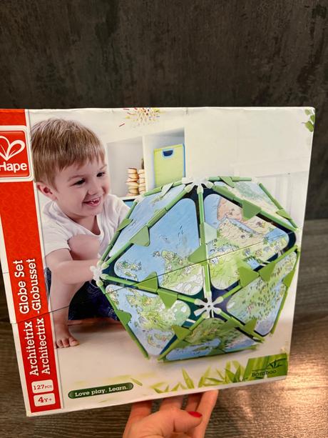 Hape - architetrix geometricka stavebnica zemegula,