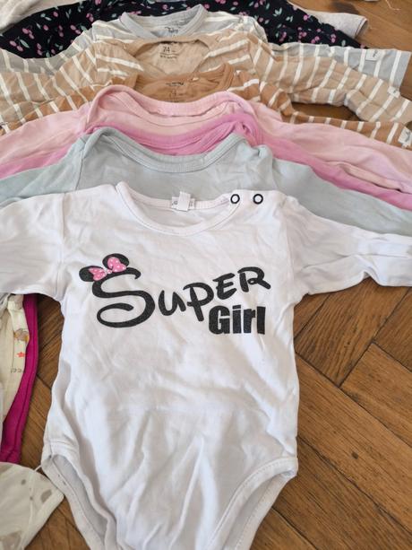 Obrovský dievčenský balík veľkosť 68, 68–80