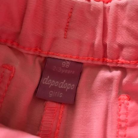 3 ks dievčenské kraťasy, 98