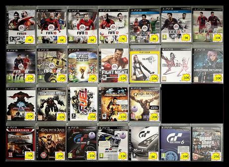 Predam hry na playstation 3,