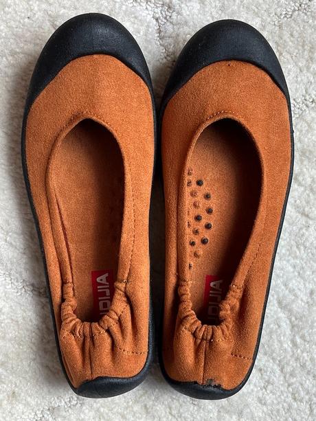 Hnedé baleríny 36-37, 36