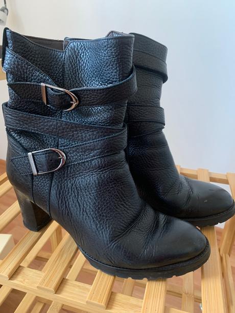 Kožené členkové čižmičky, 38