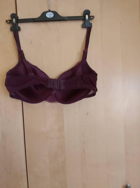 Bordová podprsenka 80b, 80b