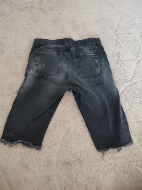 Riflové kraťasy, denim co,40