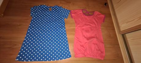 Šaty bavlnené 2ks, 116