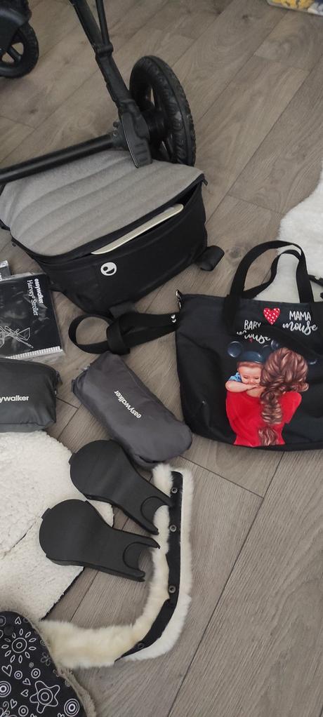 Easywalker harvey 2 all terrein arctic grey 2kombi, easywalker,easywalker harvey2