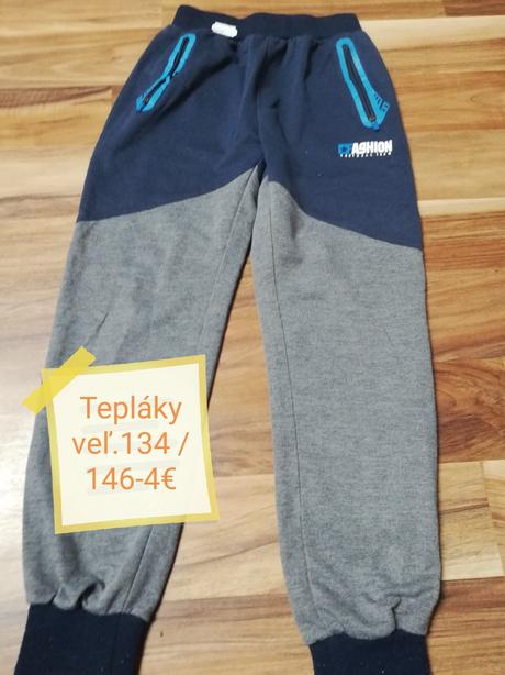 Chlapčenské teplaky, 134