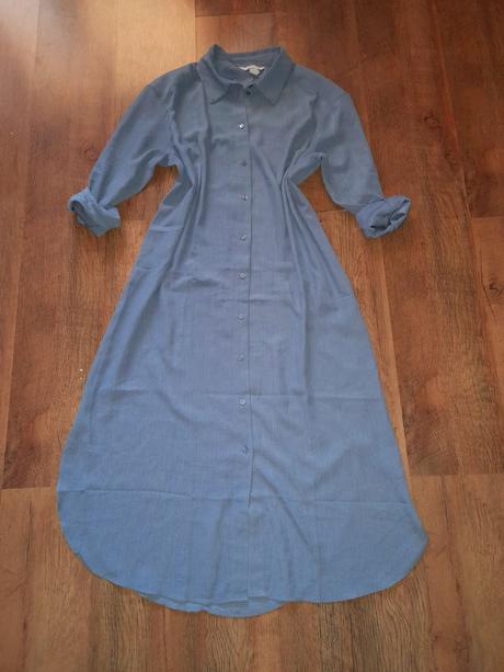 Košeľove  šaty, h&m,m