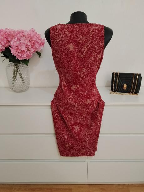 Inwear - vínovočervené šaty s paisley vzorom, 34