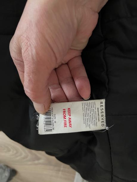 Kabatik reserved s kapucňou, reserved,36