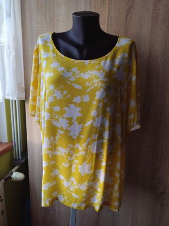 Vzorovaná blúzka, bonprix,50