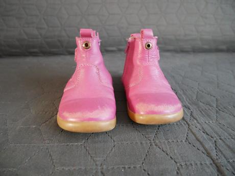 Kozene prechodne čižmičky bobux so zipsom, bobux,23