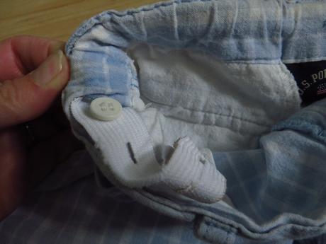 Chlapčenské kárované kraťasy - veľ. 122, u.s. polo assn.,122