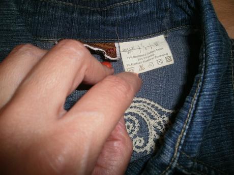 Rifľová košeľa v hippies štýle, quelle,s