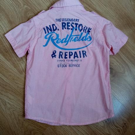 Košeľa s potlačou vzadu, rebel,98