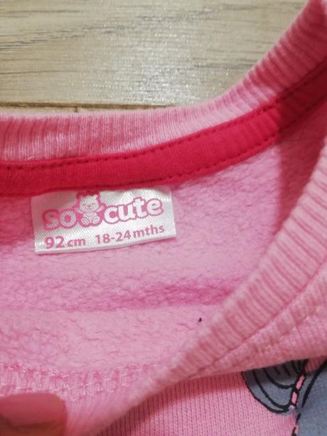 2 zateplene mikiny,  86/92, lupilu,92