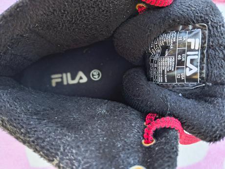 Kožené zimné topánky, fila,46