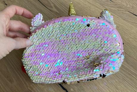 Taštička - jednorožec s flitrami, 